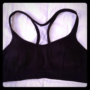 Black champion sports bra